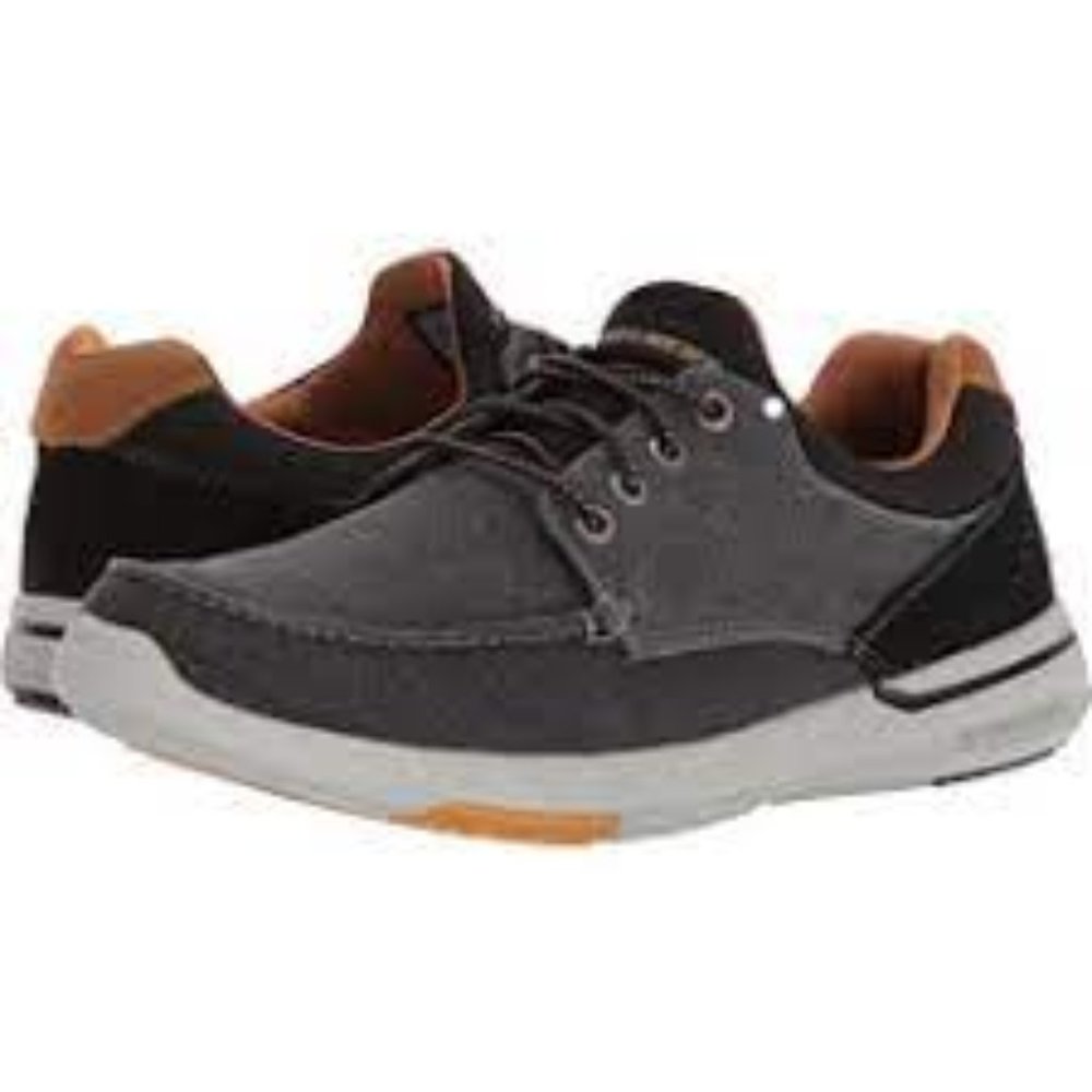 Skechers Men's Relaxed Fit-elent-mosen Boat Shoe